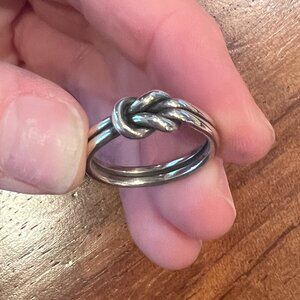 James Avery Knot Ring Size 8.5